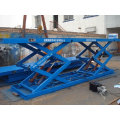warehouse cargo lifting platform/ hydraulic warehouse scissor lift